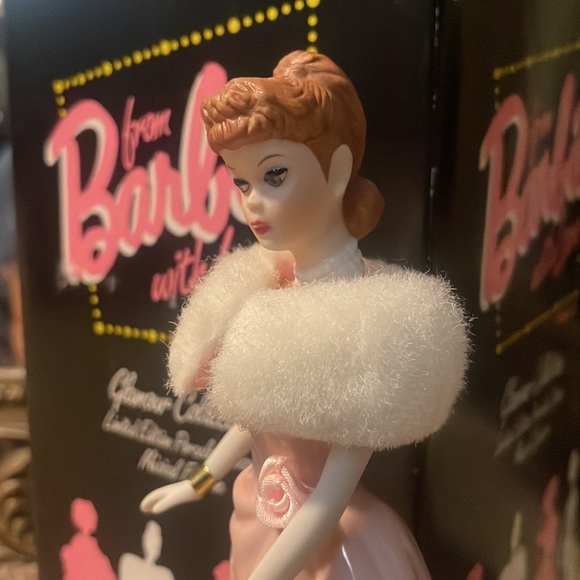 Barbie Porcelain musical figurine - Enchanted Evening 1960 Limited Edition  1993 - Picture 13 of 17